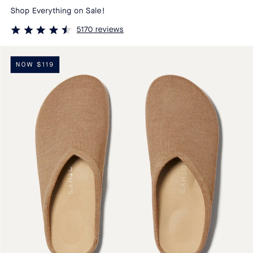 Rothy's Butternut Clogs